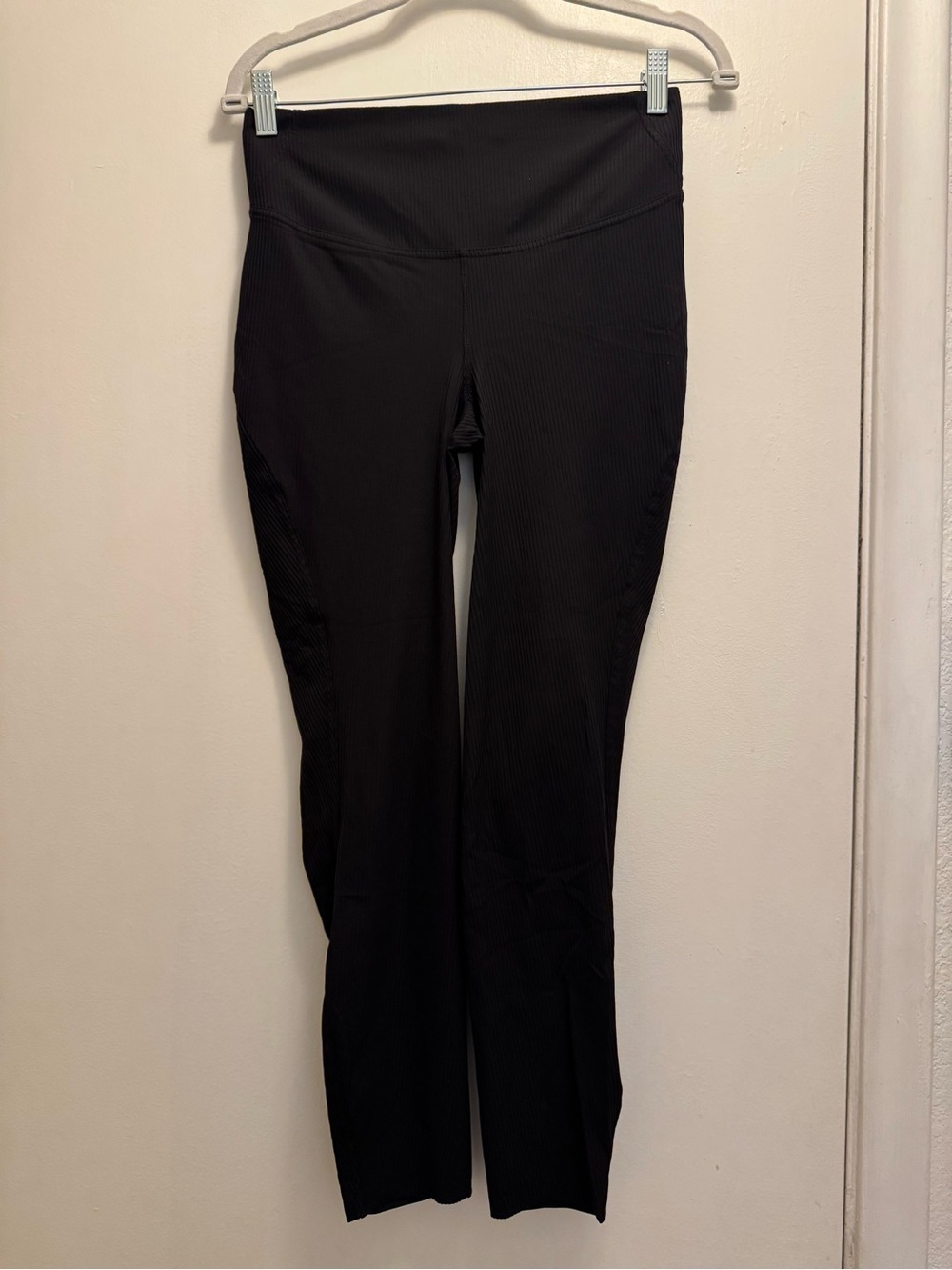 Lululemon Black Ribbed Base Pace Leggings
